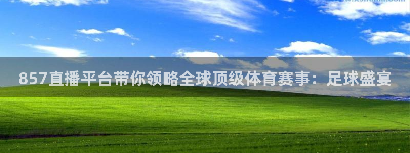 857直播平台带你领略全球顶级体育赛事：足球盛宴