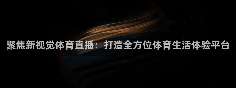 聚焦新视觉体育直播：打造全方位体育生活体验平台